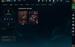 Conta League of Legends ELO MESTRE 78% de VITORIAS