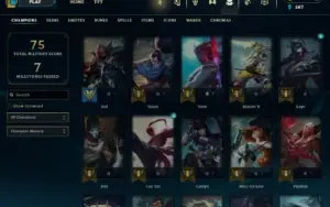 Conta Com Black Alistar (Alistar Negro) Skin Mais Rara