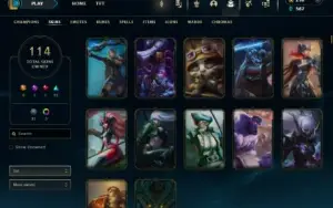 Conta Com Black Alistar (Alistar Negro) Skin Mais Rara