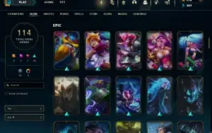 Conta Com Black Alistar (Alistar Negro) Skin Mais Rara