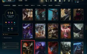 Conta Com Black Alistar (Alistar Negro) Skin Mais Rara