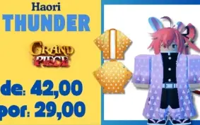 Sinta a Força do Trovão com o Thunder Haori