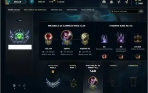 Conta Prata 1 com 146 Champs e 85 Skins + 4 Vitoriosas