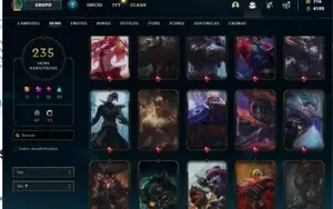 Conta League of legends