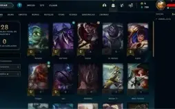 Conta LOL Platina 2 MMR ÓTIMO.