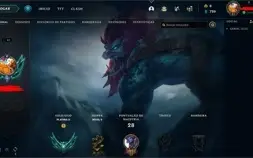 Conta LOL Platina 2 MMR ÓTIMO.