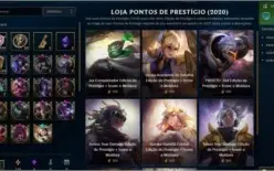 CONTA LOL LVL 217