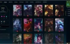 CONTA LOL LVL 217