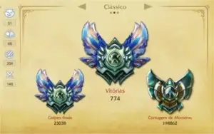72 Champions, 12 Skins 3 pgs de runas - Prata I