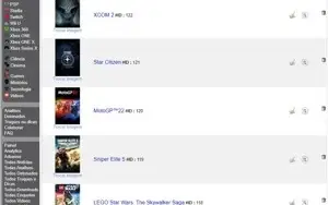 Vendo script de portal de noticias de games