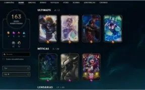 Conta League of Legends  CHALLANGER
