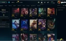 Conta Lol  gold1 season passada parou plat 4