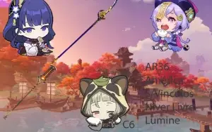AR36- Raiden + Cortadora + Baculo das Areias +Qiqi + Sayu C6