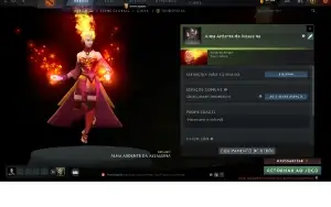 Conta Dota 2 Lenda 2, 3100 Mmr E 10.000 Conduta +Arcana Lina
