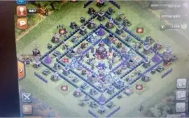 Clash of Clans cv10 IMPERDIVEL!