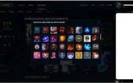 Conta desde 2010 - 219 skins, 119 icons, Único Dono