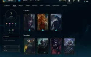 vendo Continha smurf unranked ex gold nivel 42 super barato
