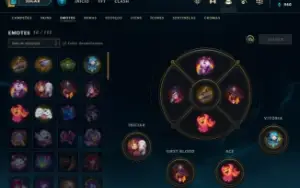 vendo Continha smurf unranked ex gold nivel 42 super barato
