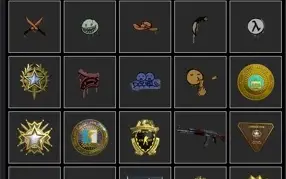 Conta CS GO 15 medalhas, skins + 52 jogos TOP