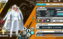 One pierce Bounty rush, Zoró lvl100, King 100, Sakazuki