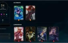 Conta League of Legends Platina IV