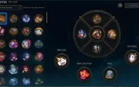 Conta lol Zed prestígio mmr alto