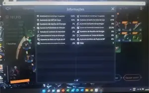 Conta LV 76 Mir4 lanceiro