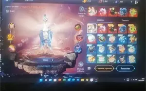 Conta LV 76 Mir4 lanceiro