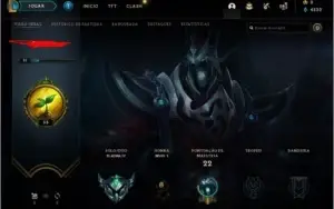 conta lol smurf lvl 35 63% win ganhando 26 pdl e perdendo 10