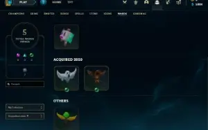 Conta league of legends prata 1 - skins de karthus yasuo zed