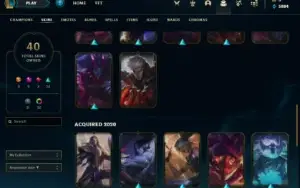 Conta league of legends prata 1 - skins de karthus yasuo zed