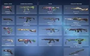 CONTA DE VALORANT COM MUITAS SKINS