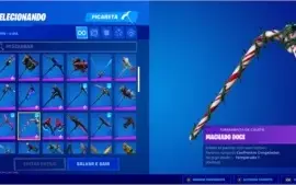 conta fortnite com s2(cap1) até o cap2 s6 100+ skins