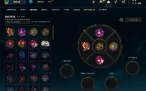 Conta Mestre com 22 Champs e 2 Skins + 8 Fragmentos