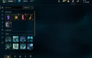 Conta Mestre com 22 Champs e 2 Skins + 8 Fragmentos