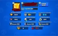 Estou vendendo essa conta do Brawl Stars gemada e rara.