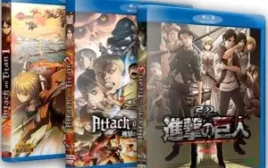 Shingeki No Kyojin (attack On Titan) 4 Temporadas - Blu-ray