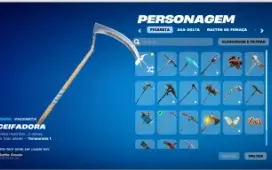 Conta Fortinite s3 rara e com foice