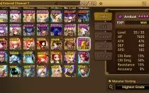 Summoners War Global com Seara Rica Verad Nora Carlos Perna