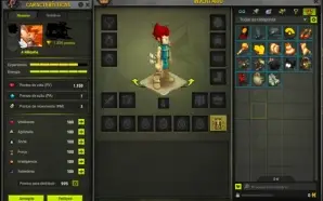 Conta 5 chars 200/ profissões +scrolados+6mk kamas-Dofus