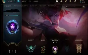 VENDO CONTA PLATINA NO LEAGUE OF LEGENDS