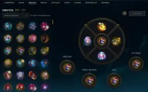 Conta LoL/MMR Mestre/Full Champs/Skins: 404/Ícones: 609