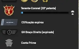CS2 Prime 3 Medalhas - Conta Barata