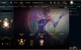 Conta de lol ouro 1 52 champs 12 skins