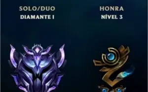 CONTA LOL DIAMANTE 1