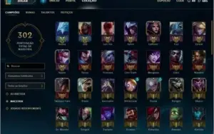 VENDO CONTA BORDA PLATINA 97 CAMPEÕES E 123 SKINS