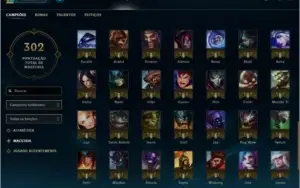 VENDO CONTA BORDA PLATINA 97 CAMPEÕES E 123 SKINS