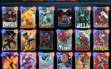 Conta Marvel Snap deck meta - Todos os Big Bads - 7 spotligh