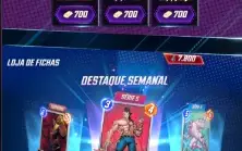 Conta Marvel Snap deck meta - Todos os Big Bads - 7 spotligh