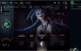 Conta lol level 30